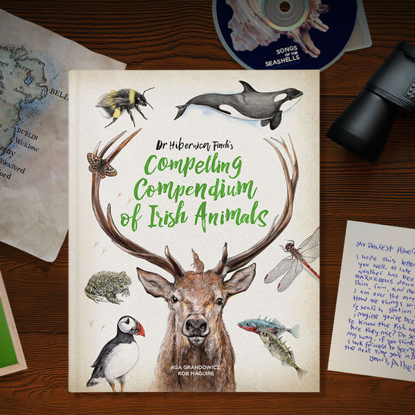 Dr Hibernica Finch's Compelling Compendium of Irish Animals – book cover