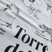 Torre delle Stelle Tea Towel – Illustrated Sardinian Nature & Culture
