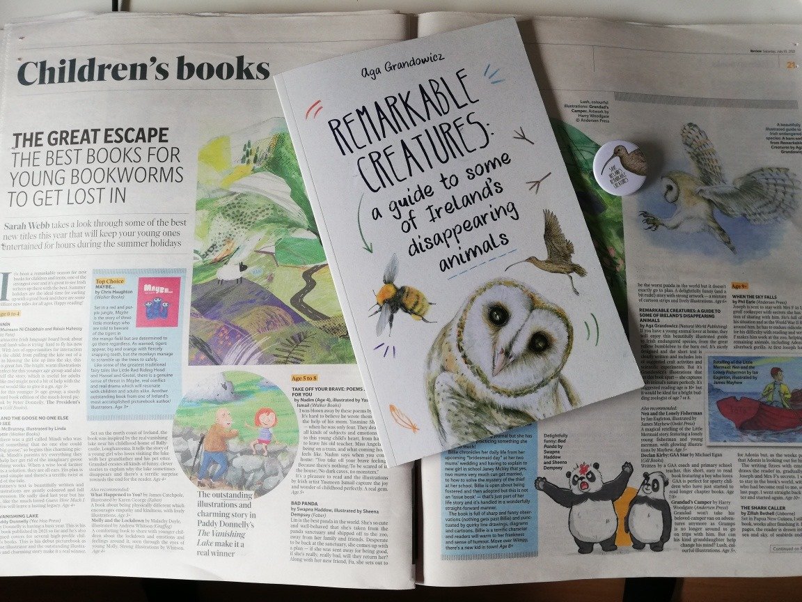 Irish Independent-review-Remarkable Creatures: a guide to some of Ireland’s