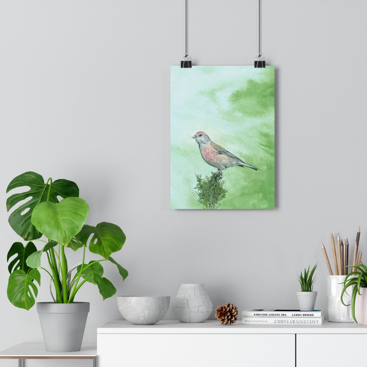 Common Linnet – Giclée Art Print